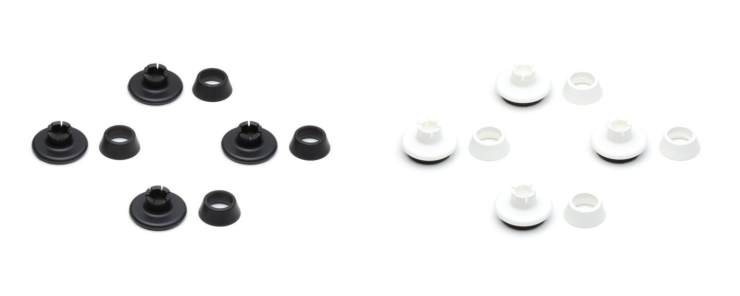 Set glijders voor Eames Plastic Side Chair RE DSR