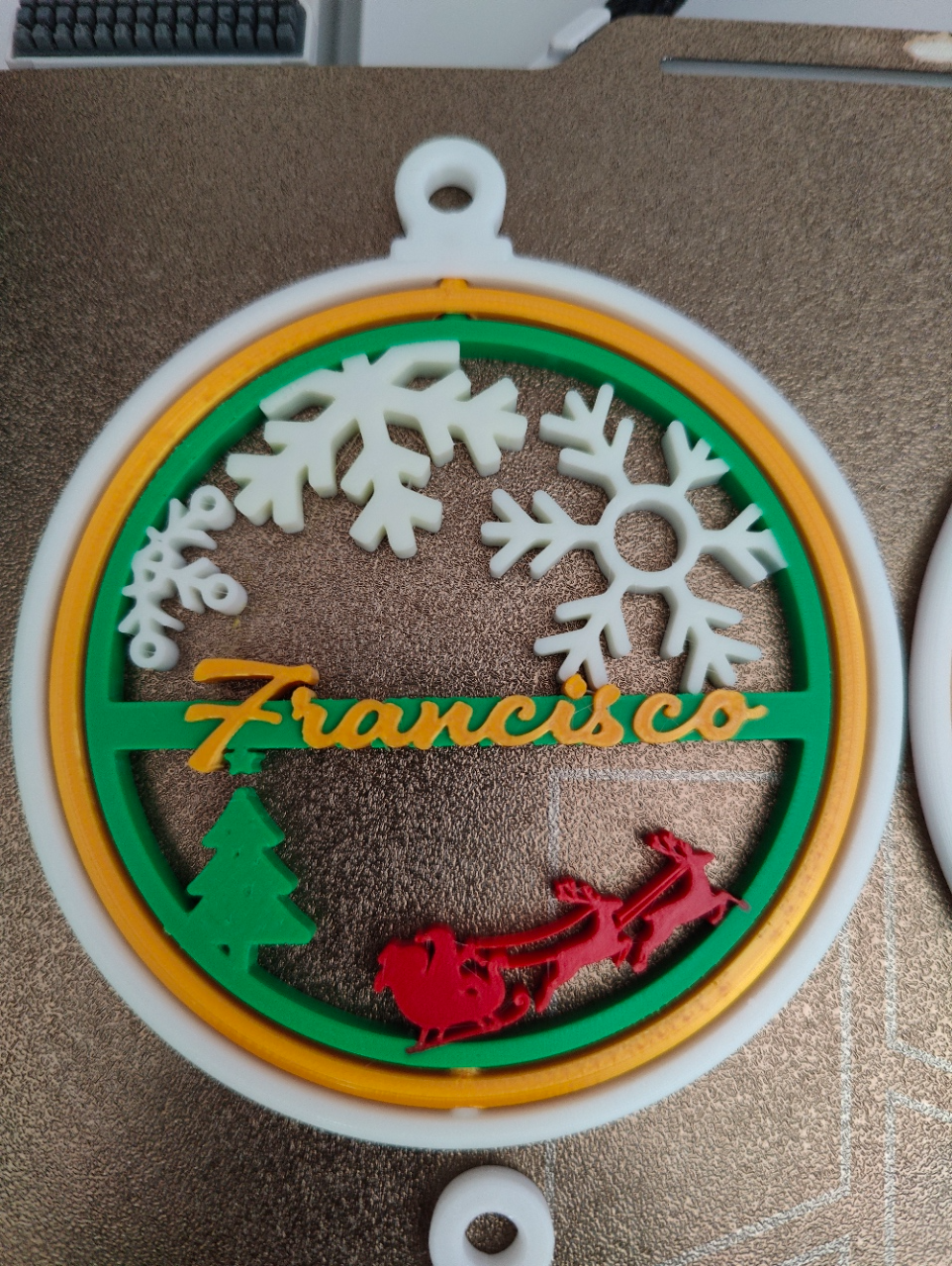 Custom Christmas Ornament