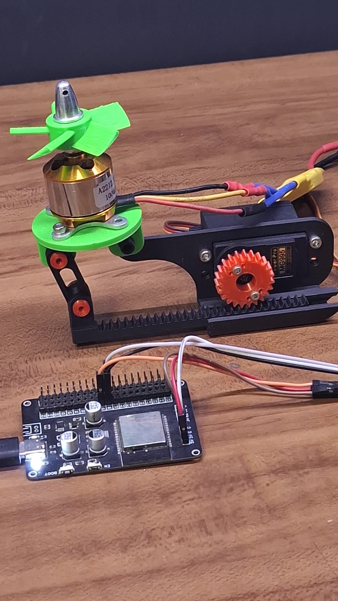 Mecanismo brushless
