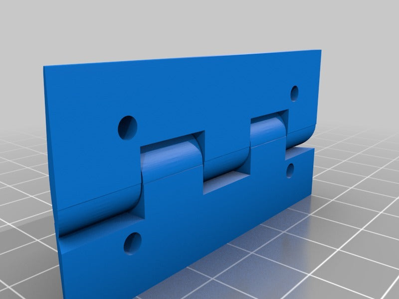 Low profile, print in place, 60mm hinge.
