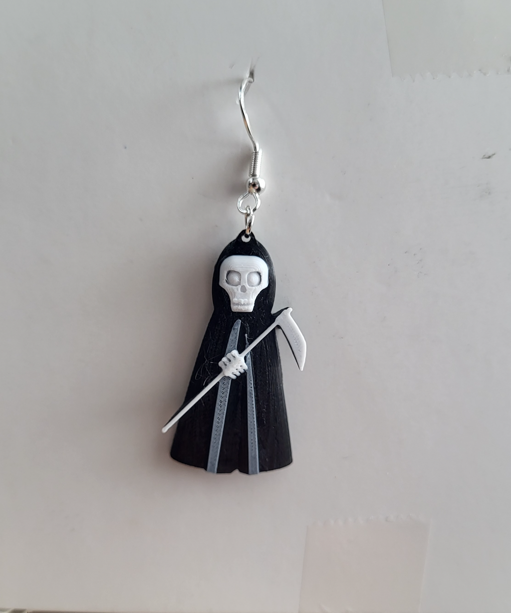 grim reaper earring