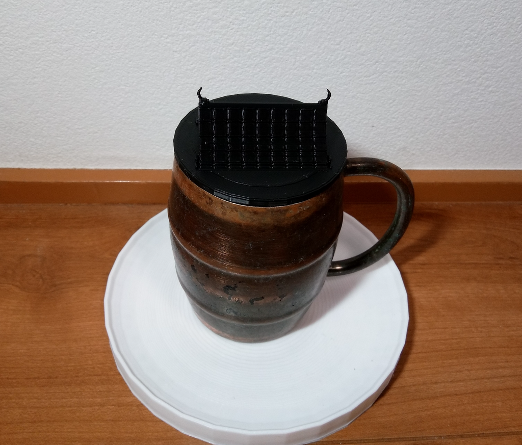 Japanese Castle Shaped Coffee Cup Lid