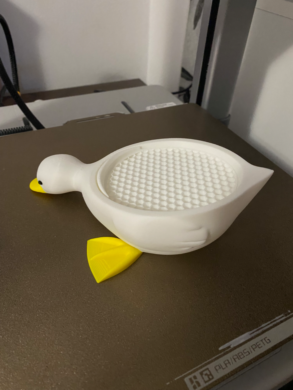 Duck soap dish tray