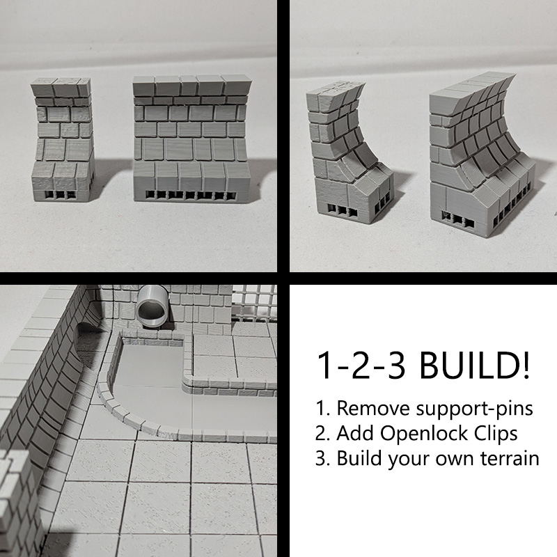 Sewer Walls (OpenLOCK system)