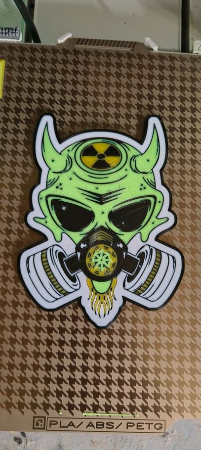 Alien Biohazard Wallart