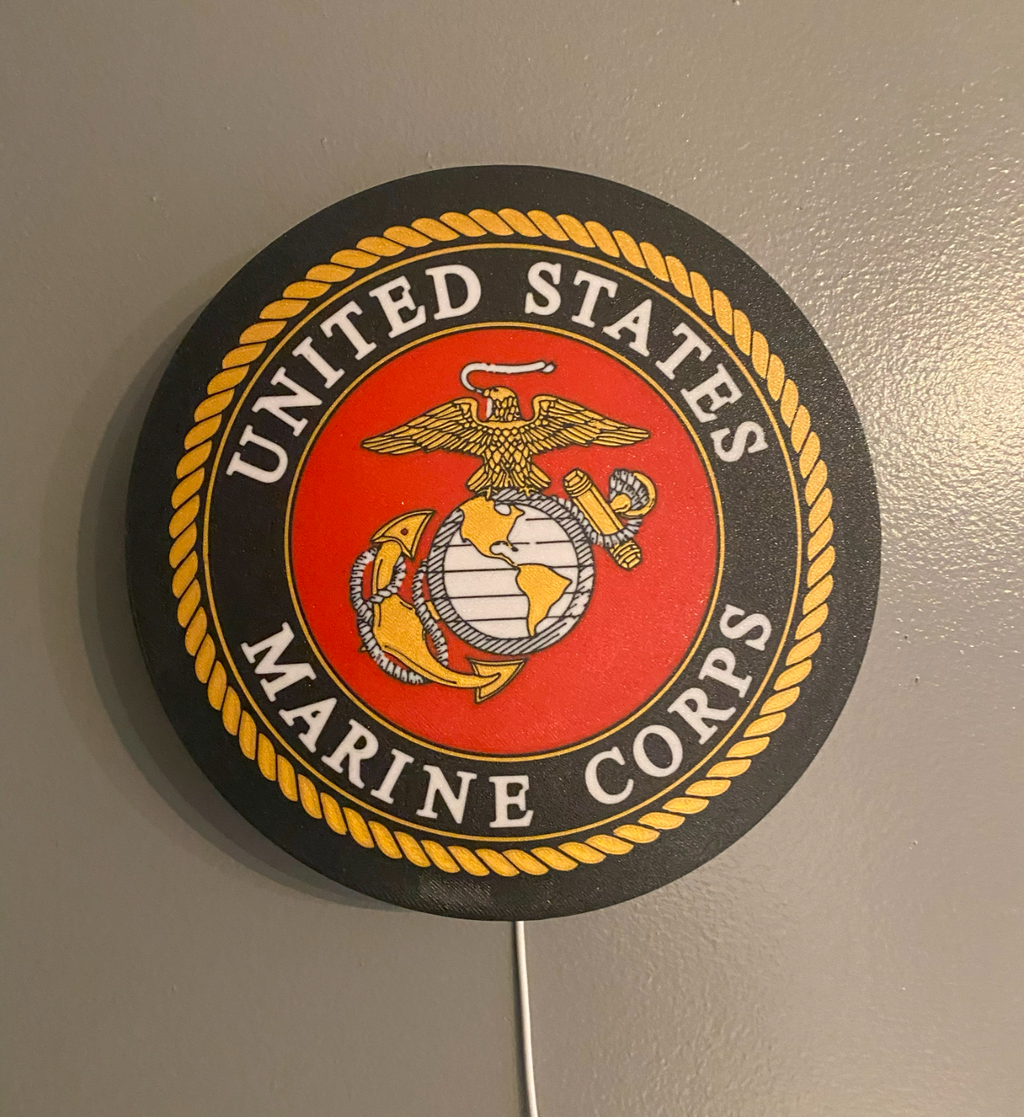 USMC Led LightBox