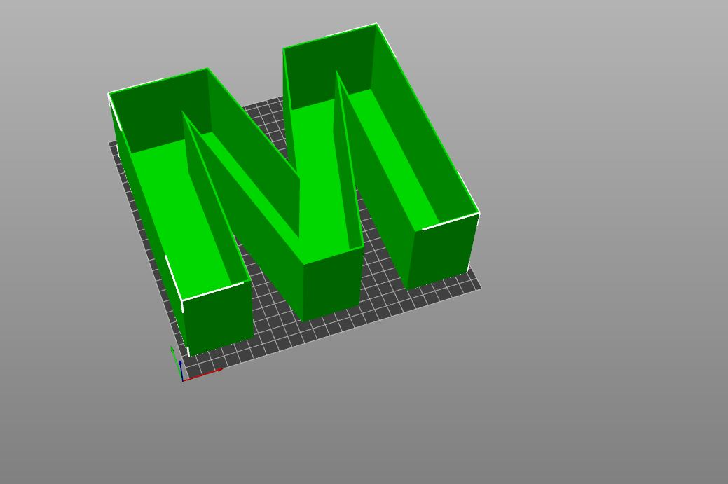 letter M for candy and jewelry