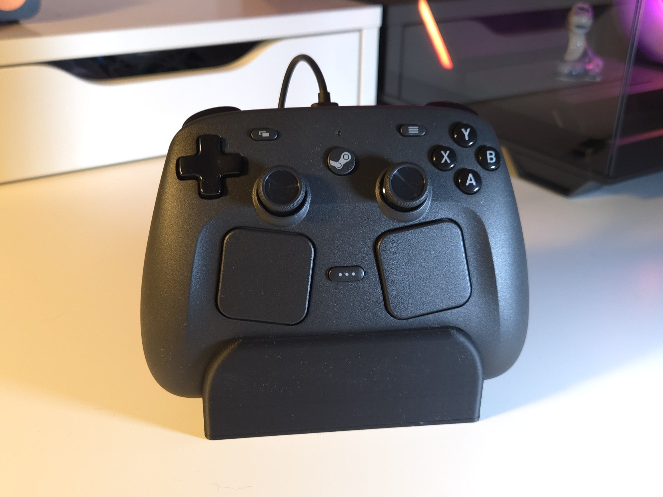 Steam Controller Stand 2026 (With Charging Puck!)