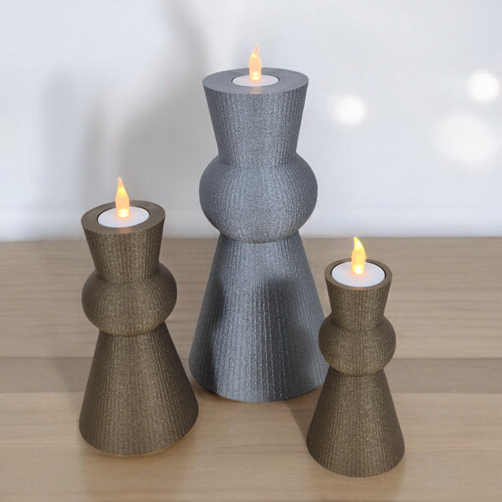 Chandelier - candle stick - tea light - 3 sizes