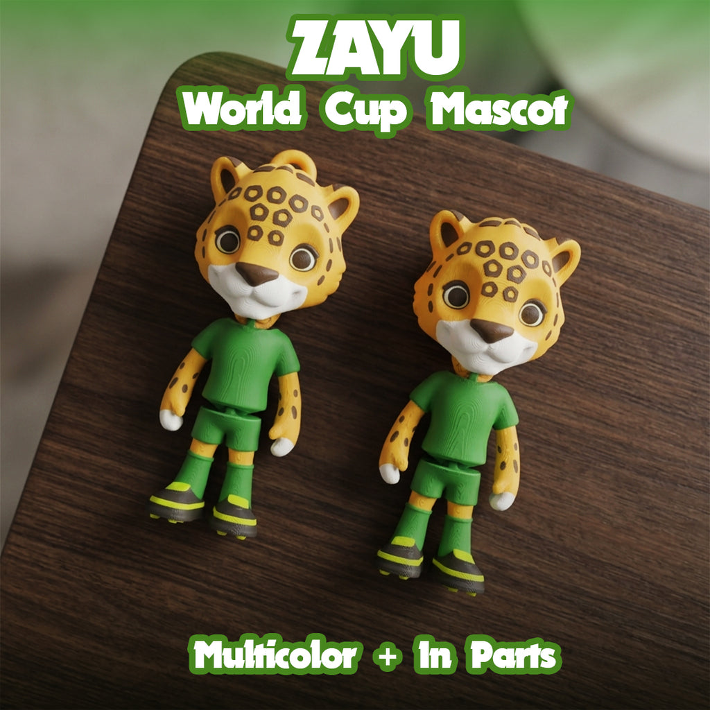 Zayu Flexi - World Cup 2026 Mascot - Multicolor