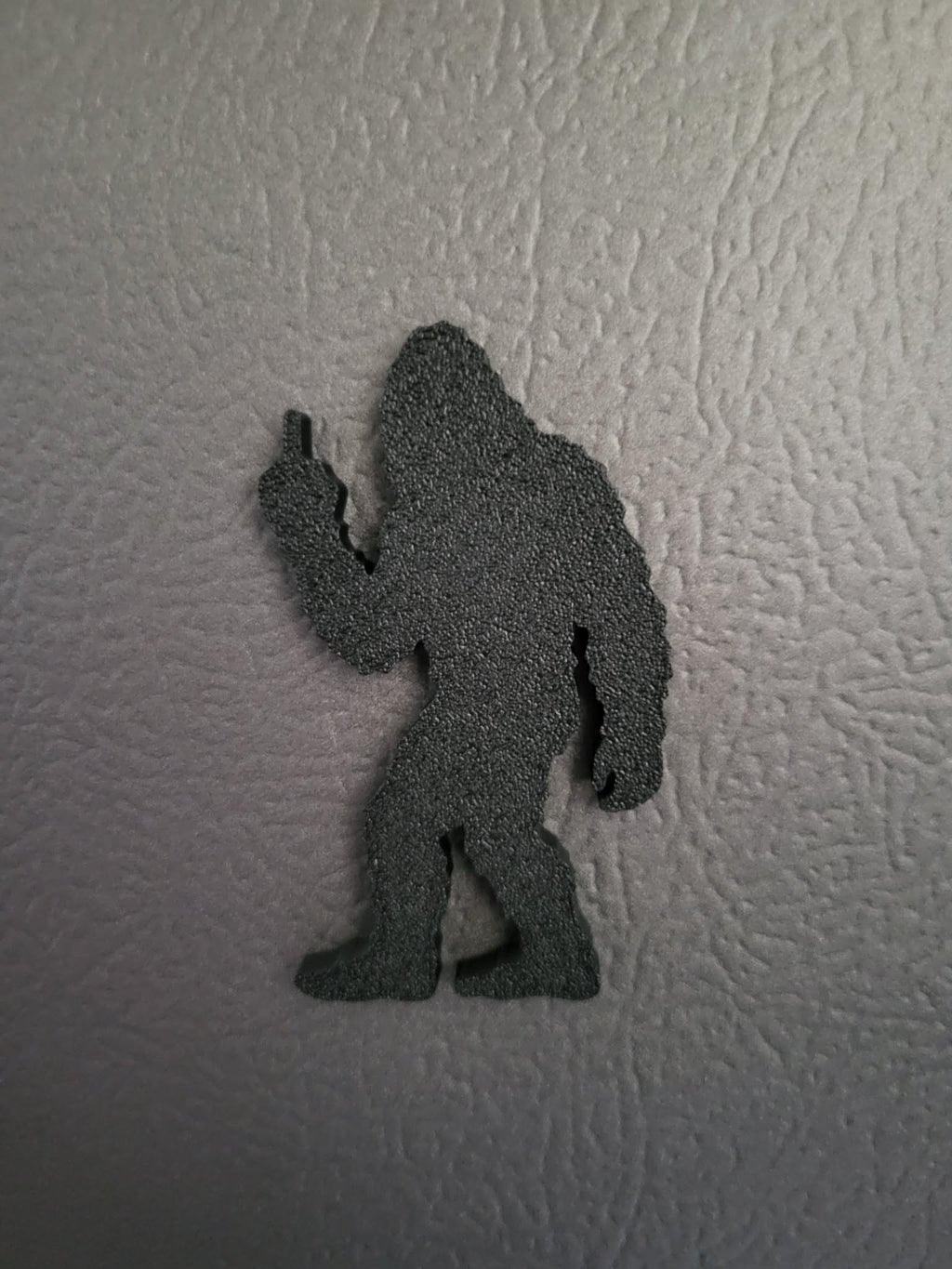 Bigfoot "Middle Finger" Magnet