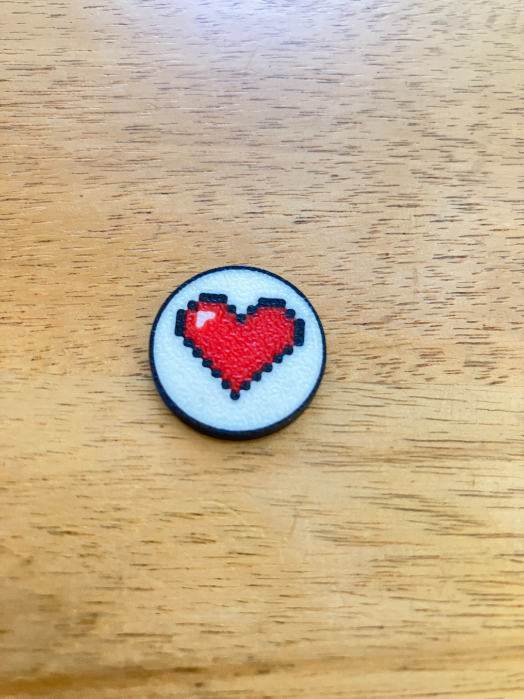 Simple Heart Coins For Your Board Game!