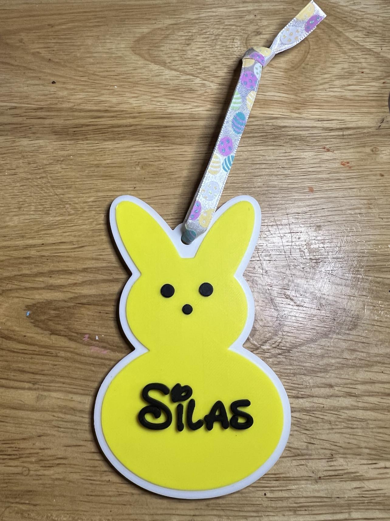 Marshmallow Bunny Tag