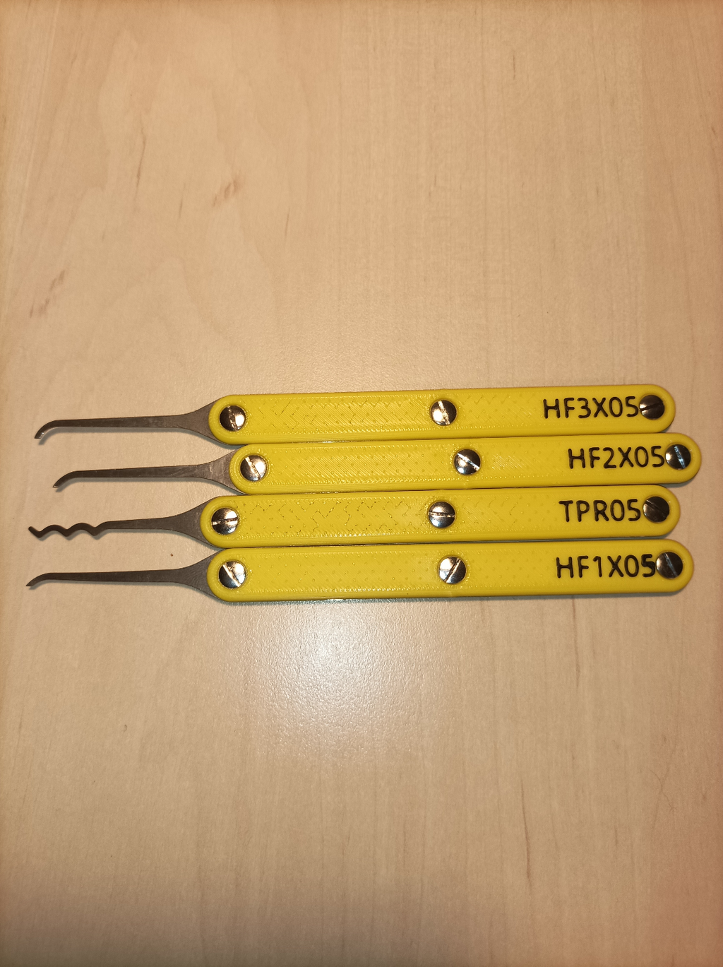 MOK WORKSHOP Lockpick handles w/ grips