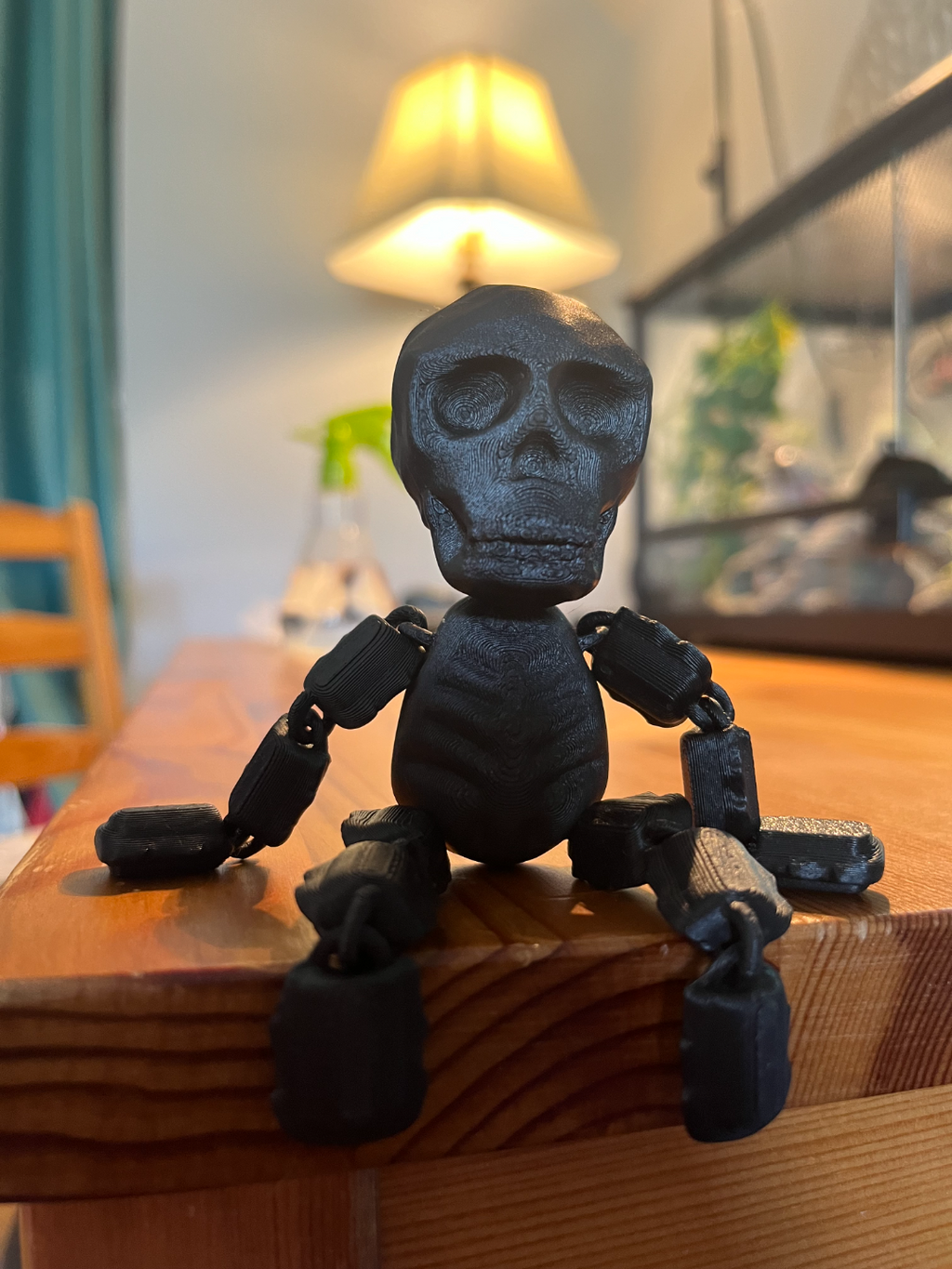 Articulated Skeleton Halloween Ornament Decoration
