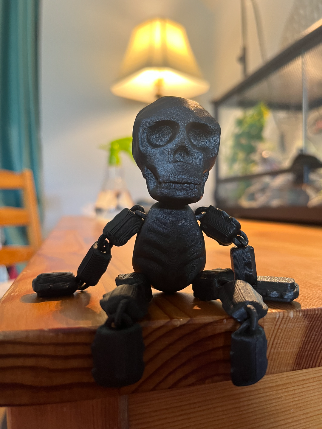 Articulated Skeleton Halloween Ornament Decoration