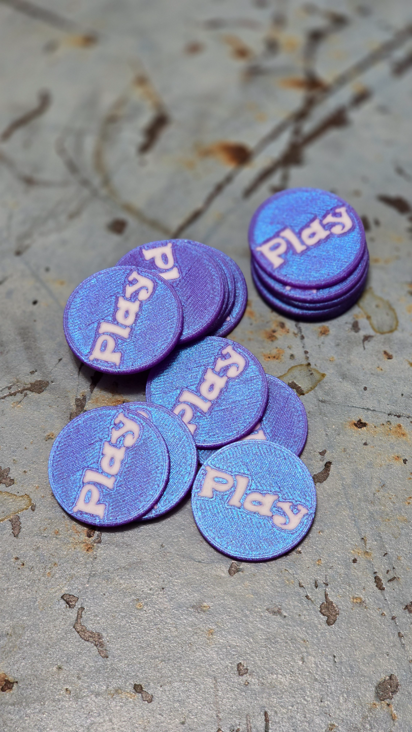 Claw Machine Tokens Coins (Small 22.5 mm)