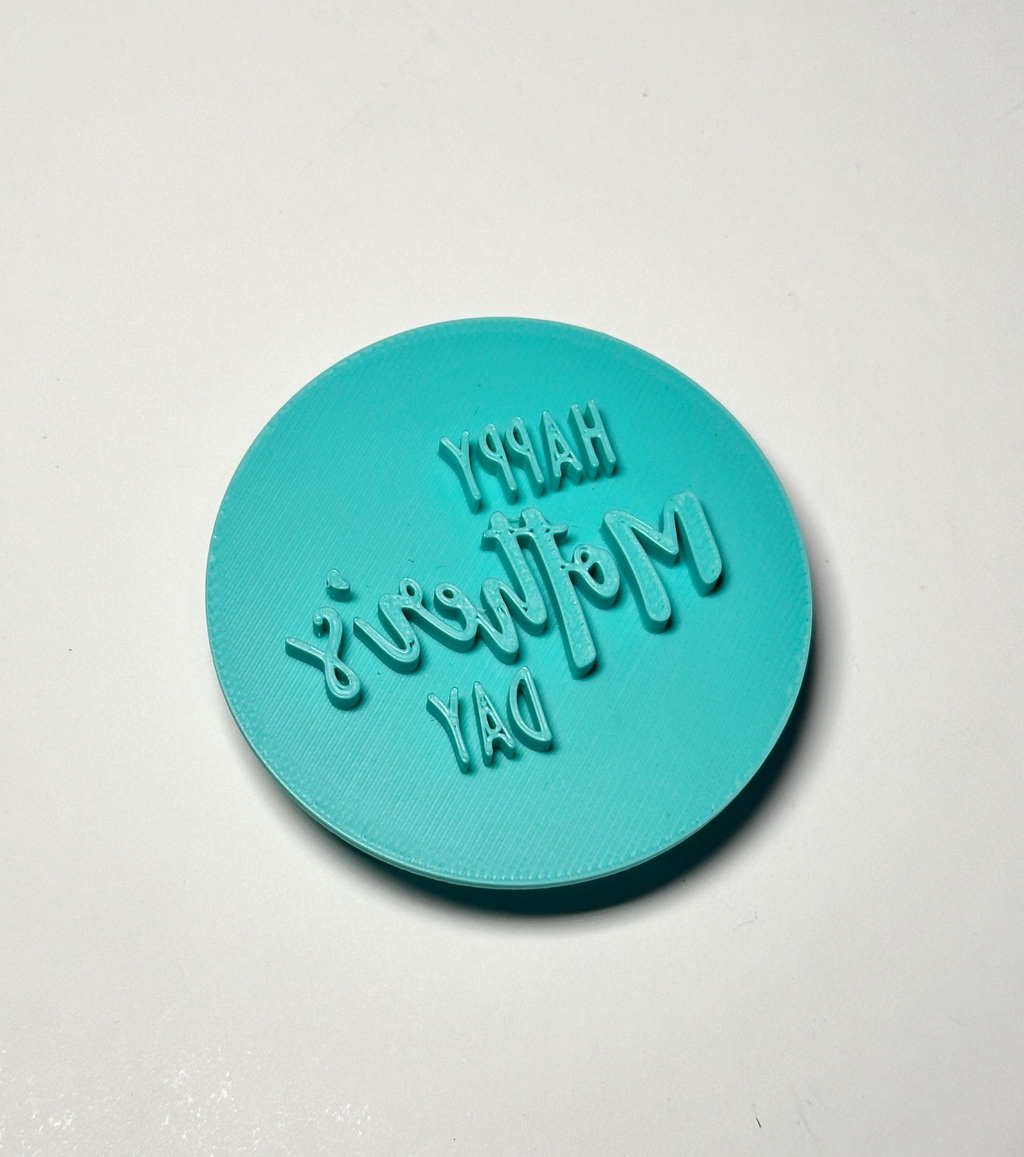 Mother's Day Embossing Stamp for Fondant