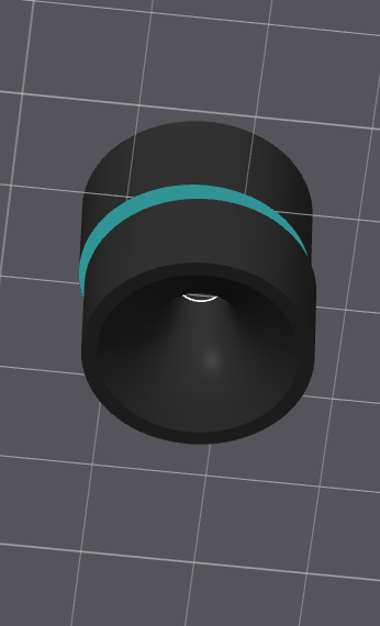 Simple PTFE tube drybox connector PNP