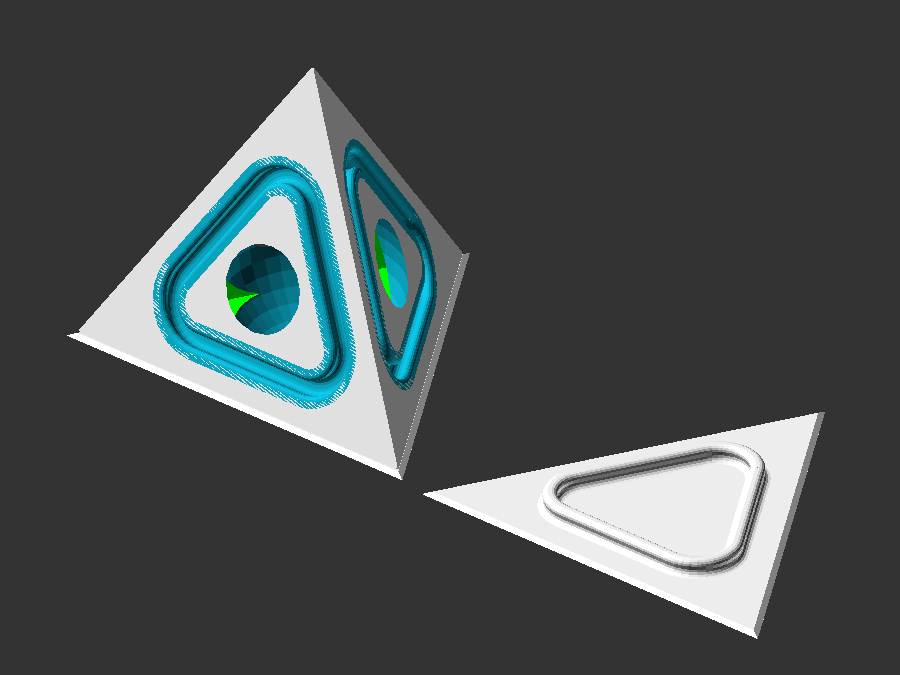 Plated Tetrahedron