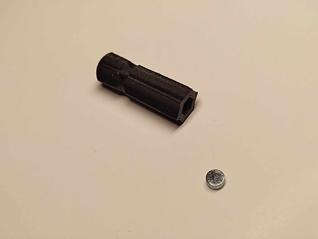 Parkside PASD 4 B2 4mm micro and 1/4” = 6.35mm hex adapter