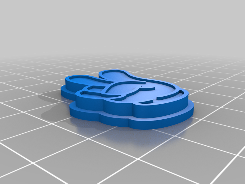 V sign crocs jibbitz charm