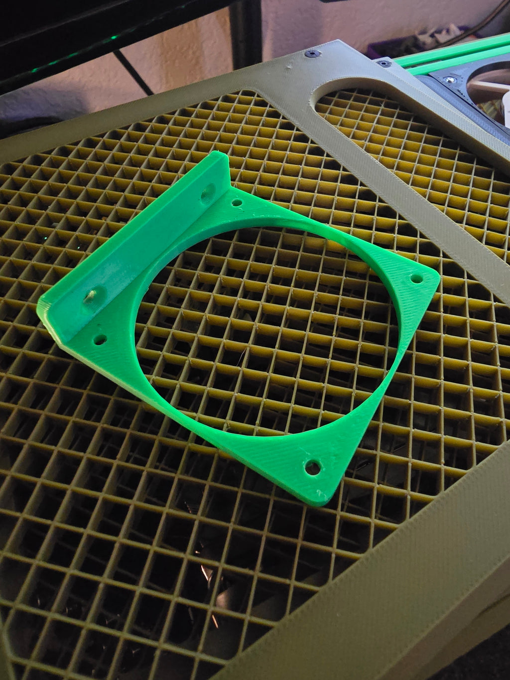 60mm Fan Mount for 1515 (MakerBeamXL 15x15)