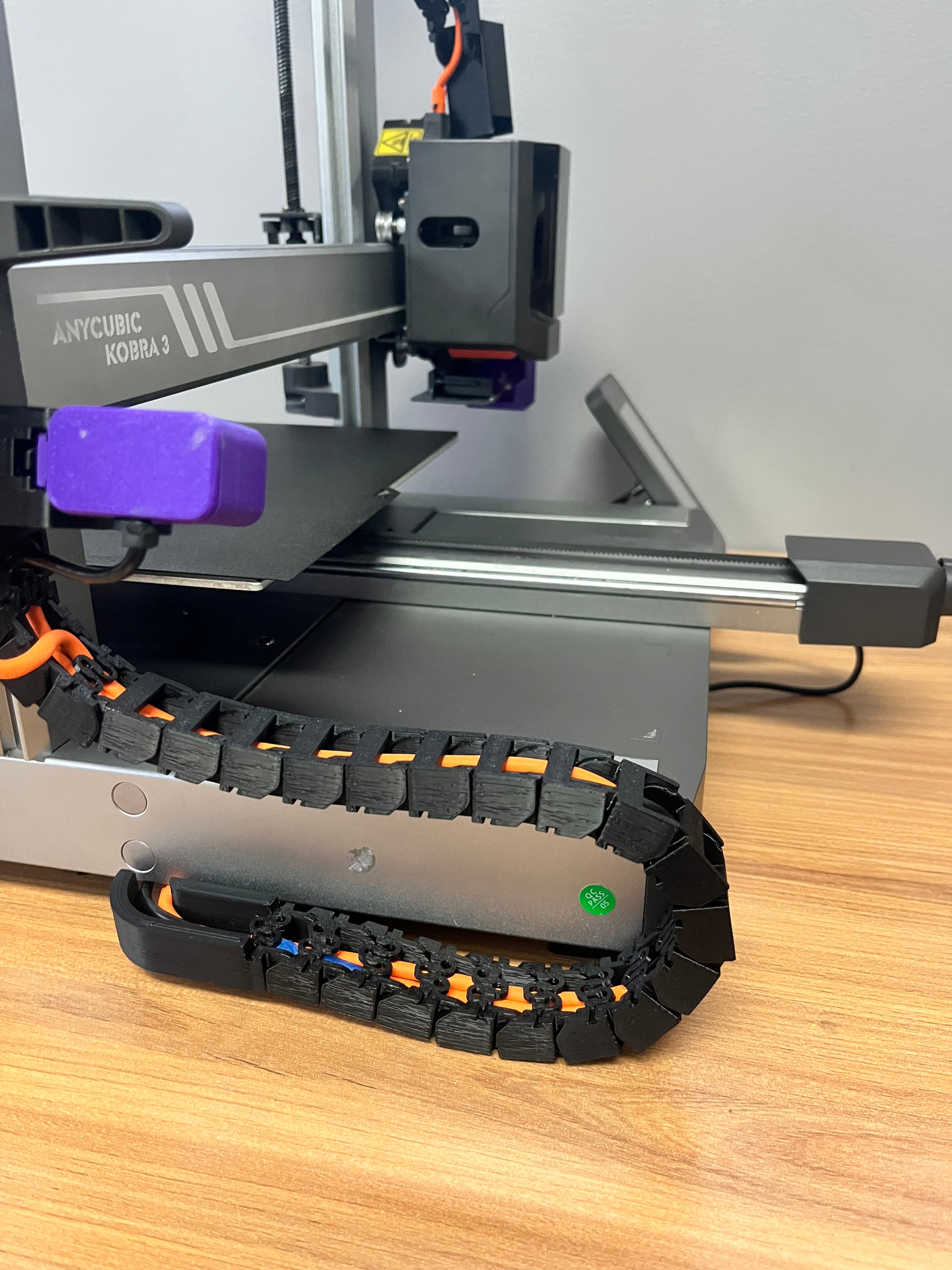 Anycubic Kobra 3 Side Cable Chain for Stock Camera