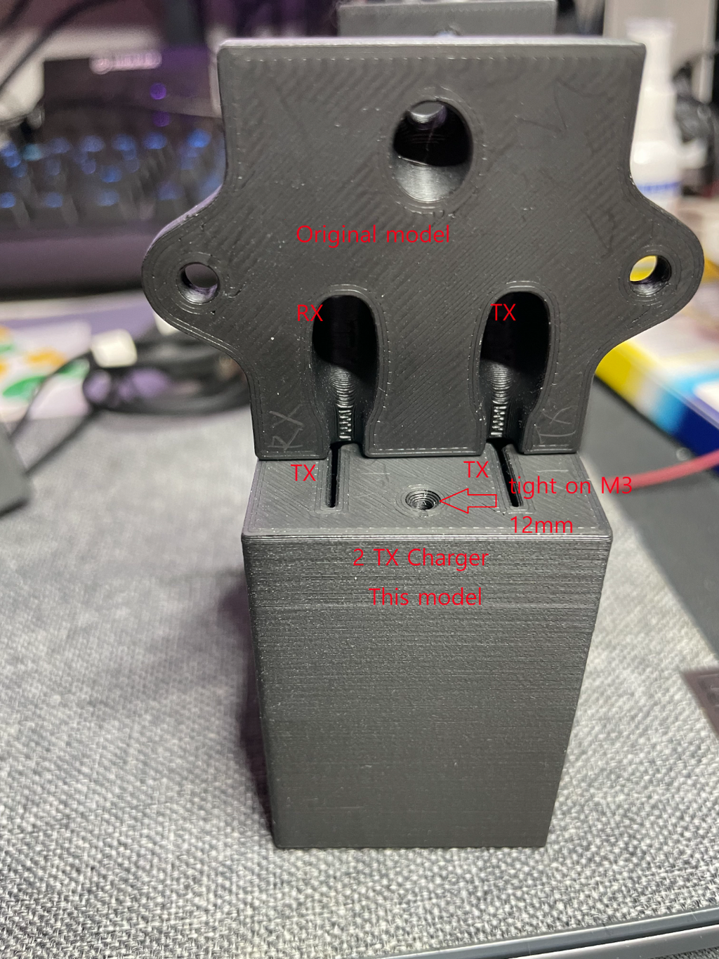 Rode Wireless go II TX(Mic) units charger