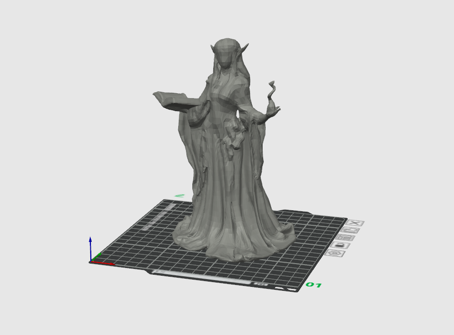 Lineva - DnD - Elf mage or cleric