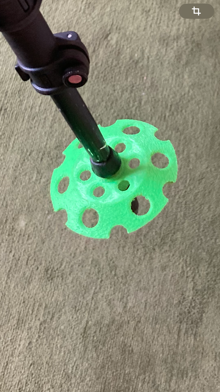 ski pole basket