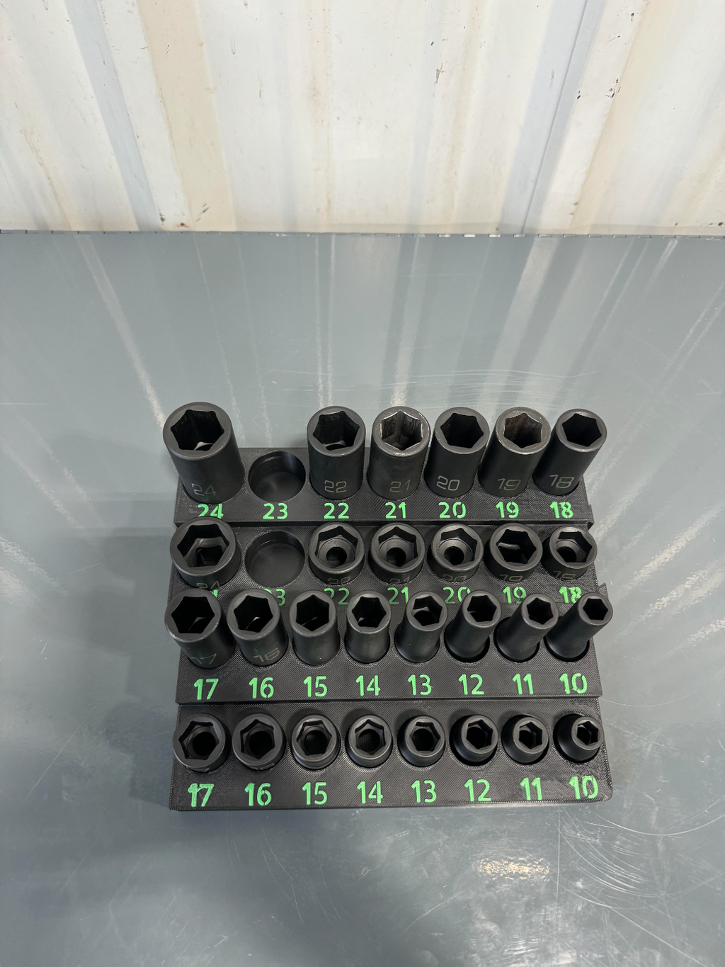 1/2 Deep & Shallow Socket Tray