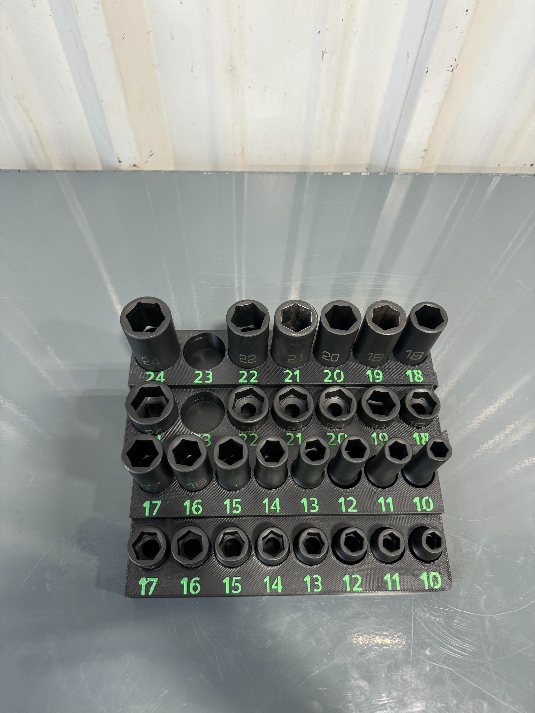 1/2 Deep & Shallow Socket Tray