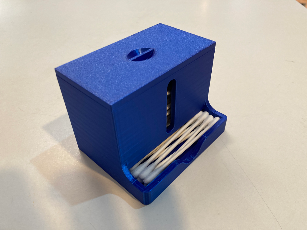 Q-Tip Dispender Wattestäbchen Spender