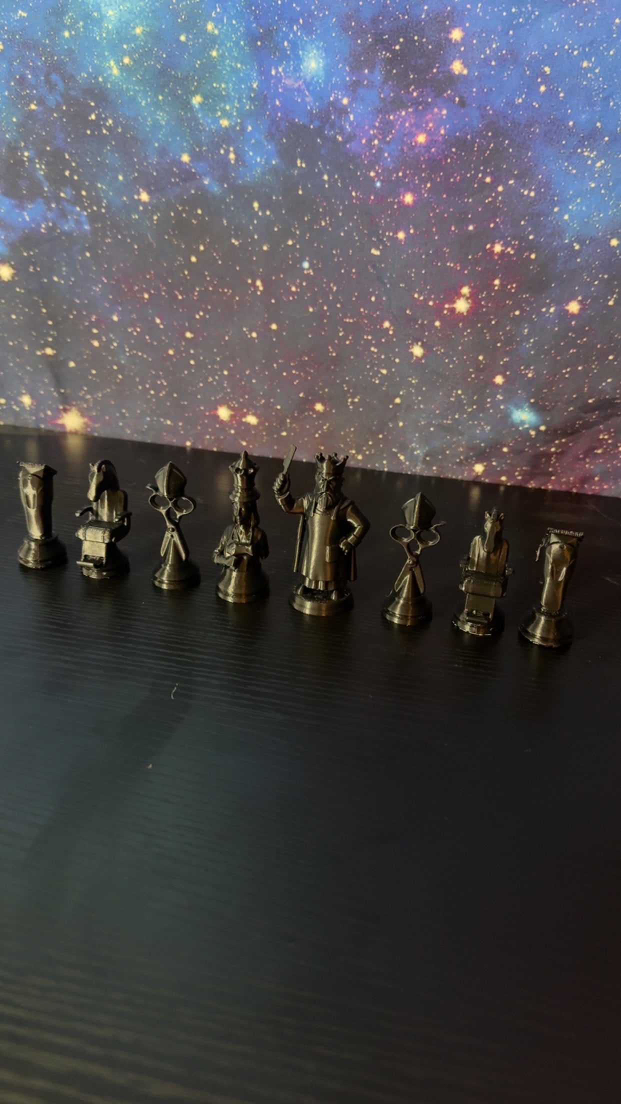 Barber Chess Pieces