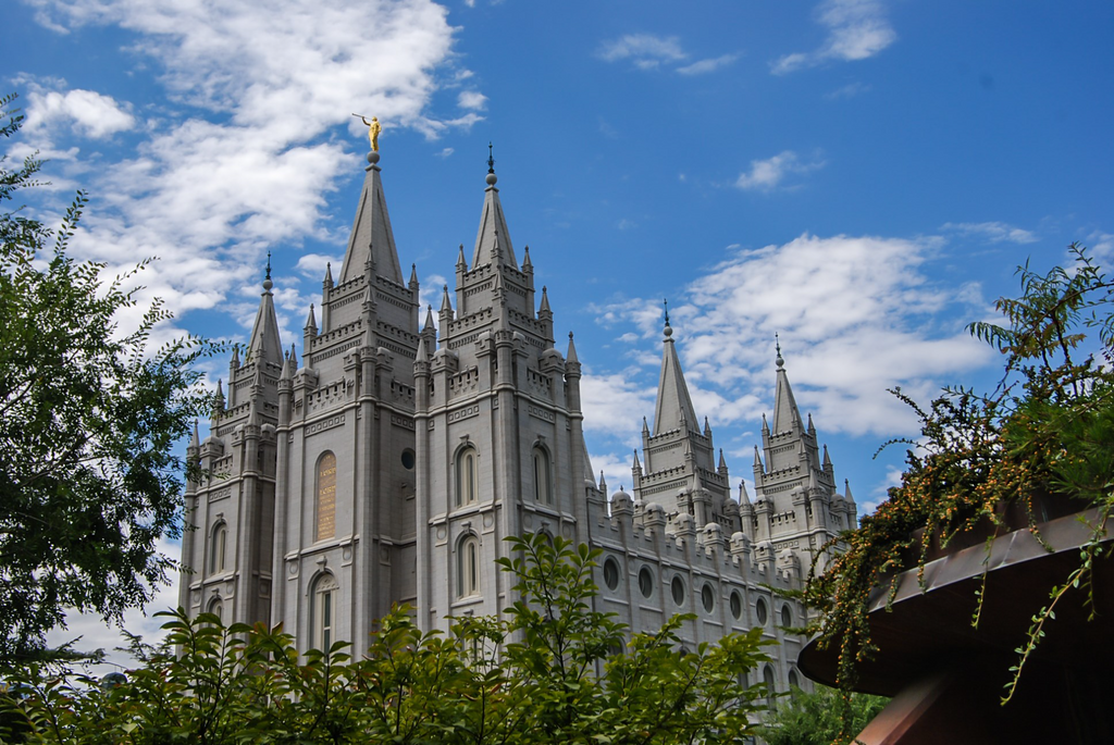 Salt Lake City LDS Temple Lithophane CMYK