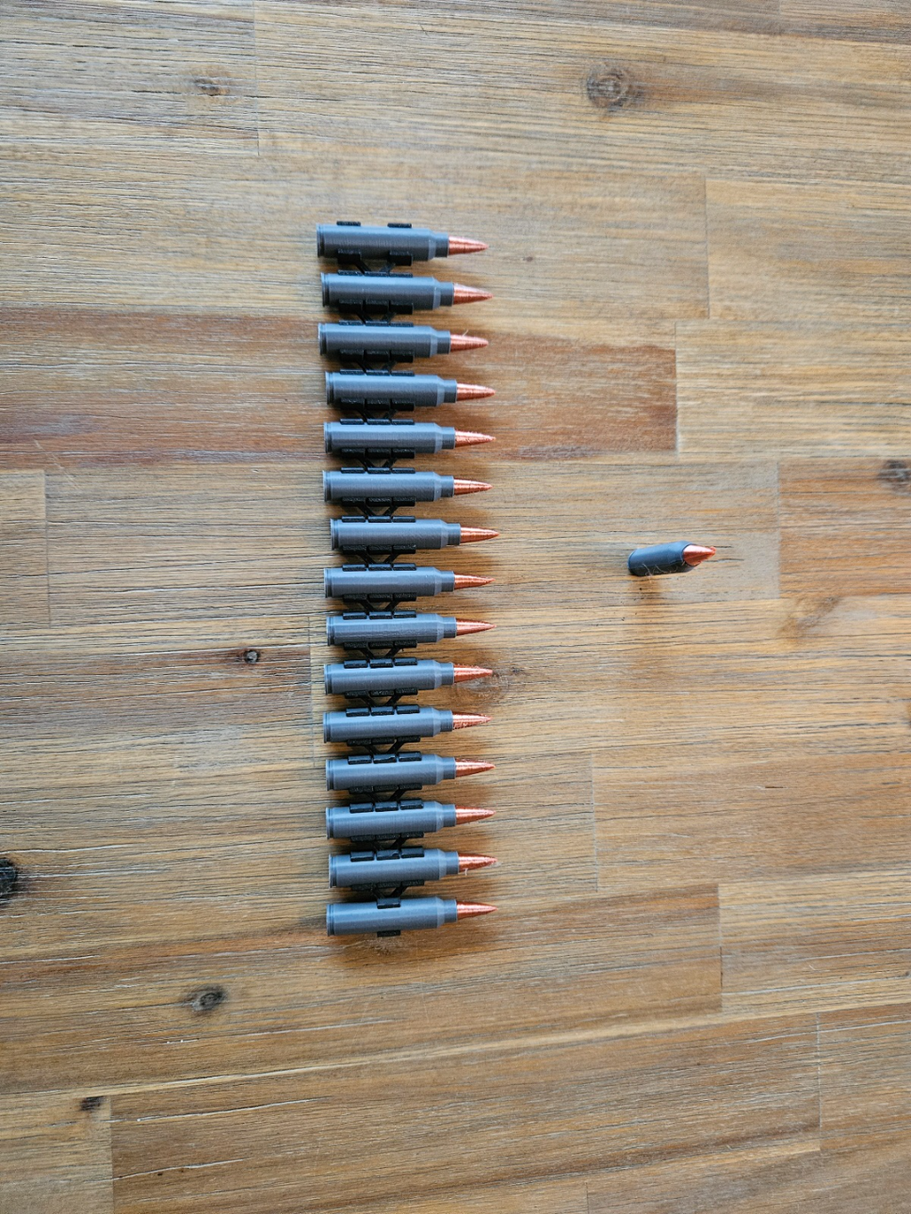 NATO Standard 7.62 Linked Ammo Belt