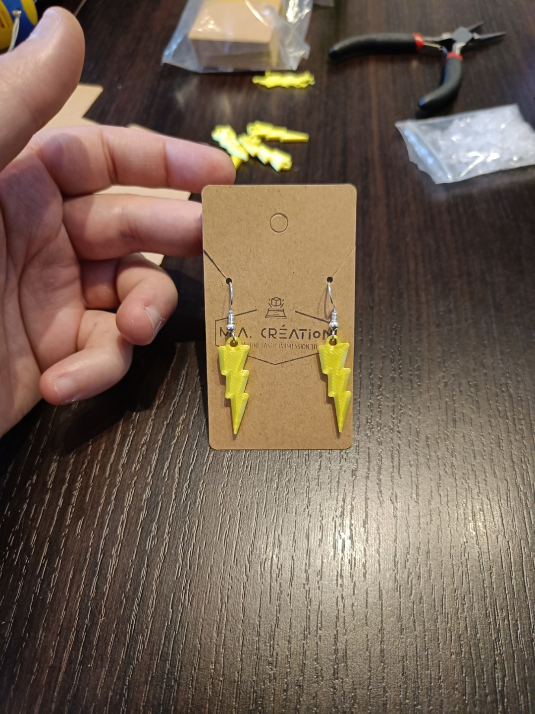 Lightning Earrings