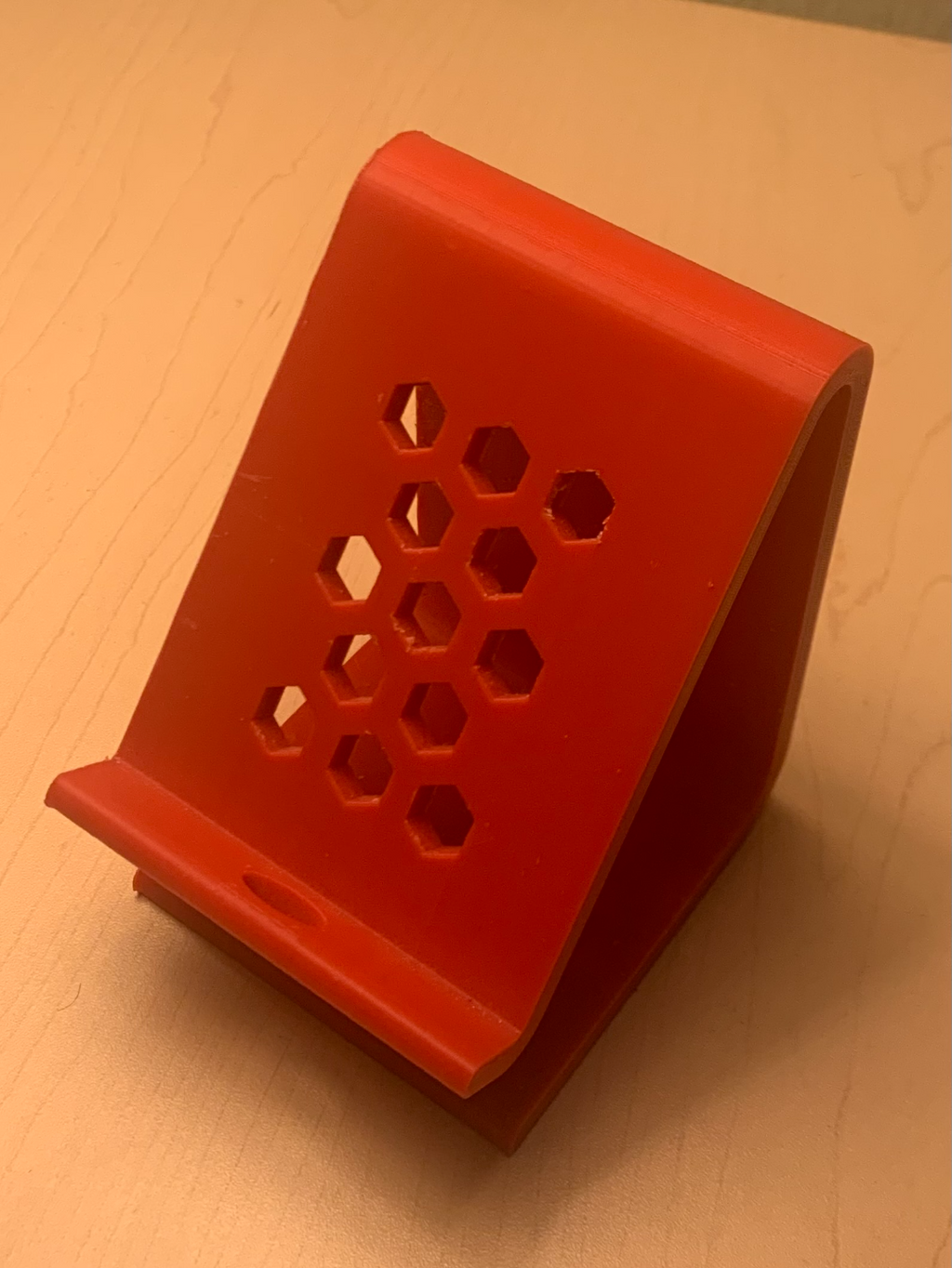 Phone Stand With Charger hole