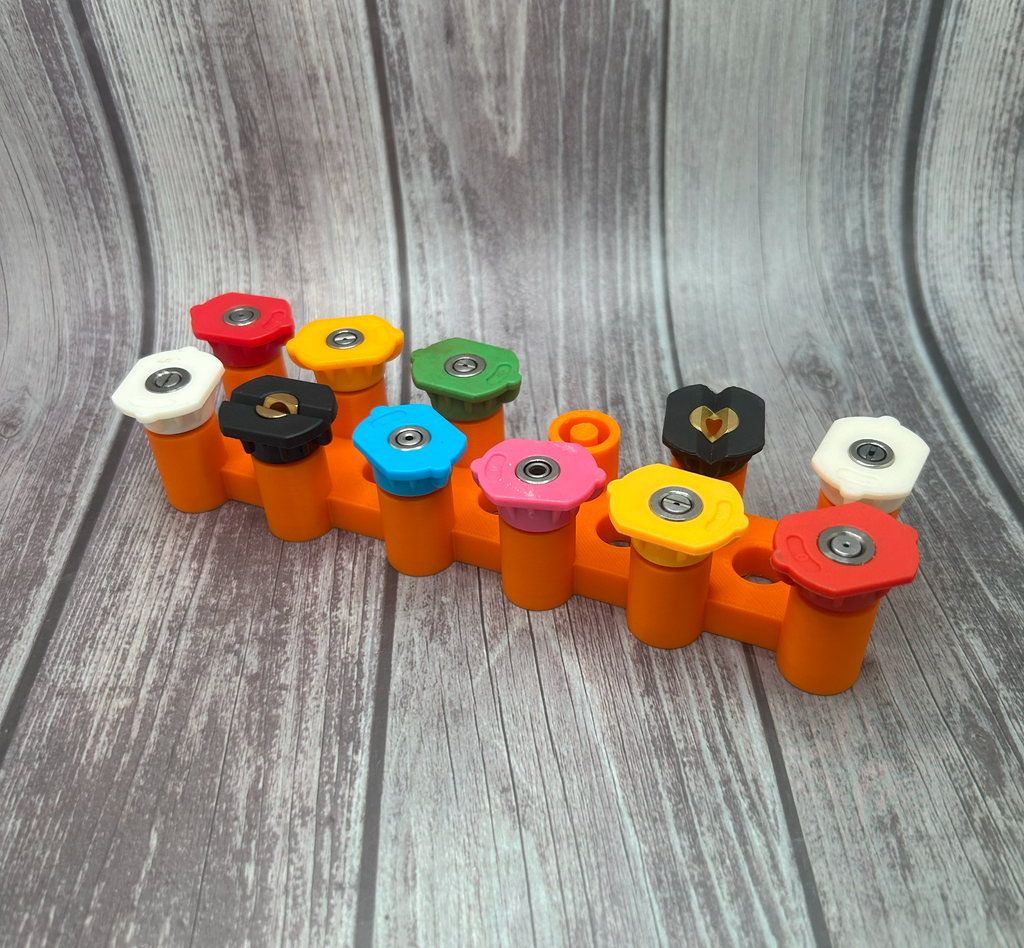 Nozzle Nest: A Home for Pressure Washer Nozzles