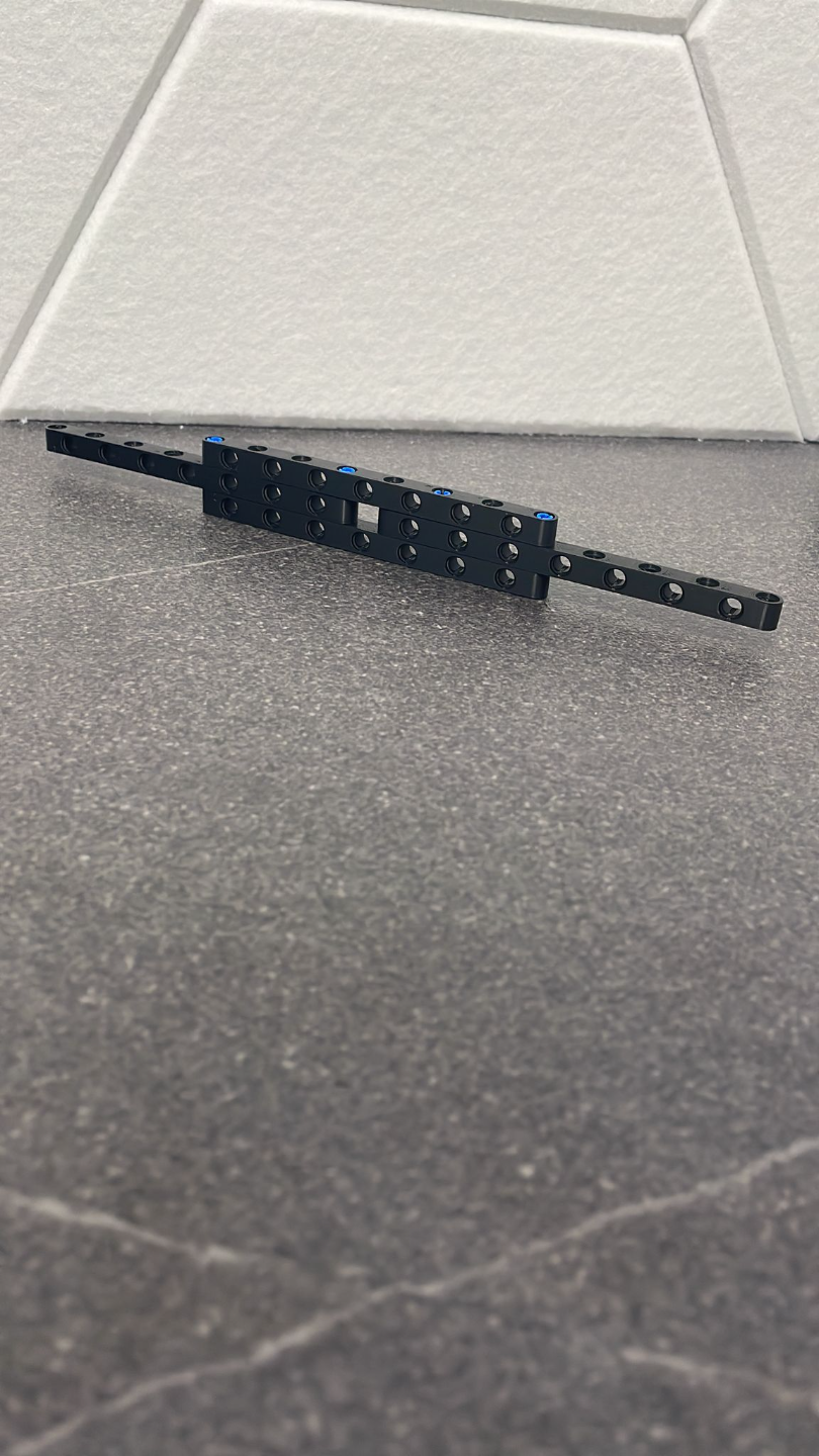 Brick like Technic Modified Perpendicular Holes Beam 15 Studs