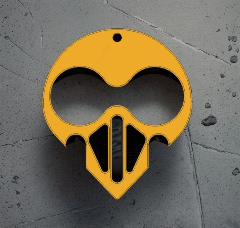 Skull Necklace Knuckle Duster