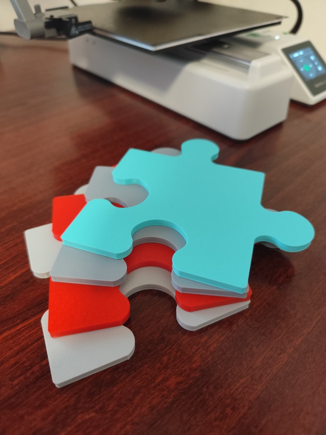 Connecting Puzzle Coasters