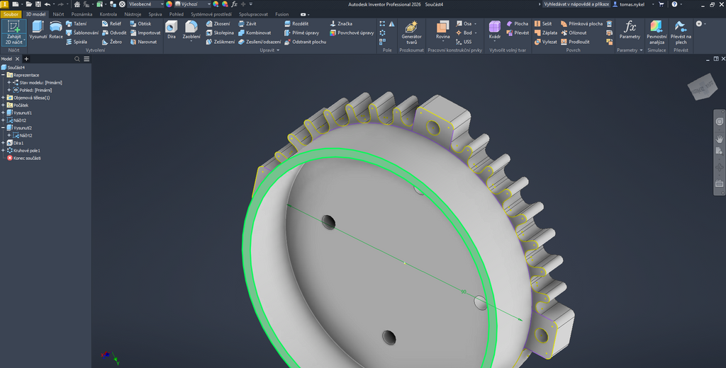 Realistic Industrial Electric Motor Model