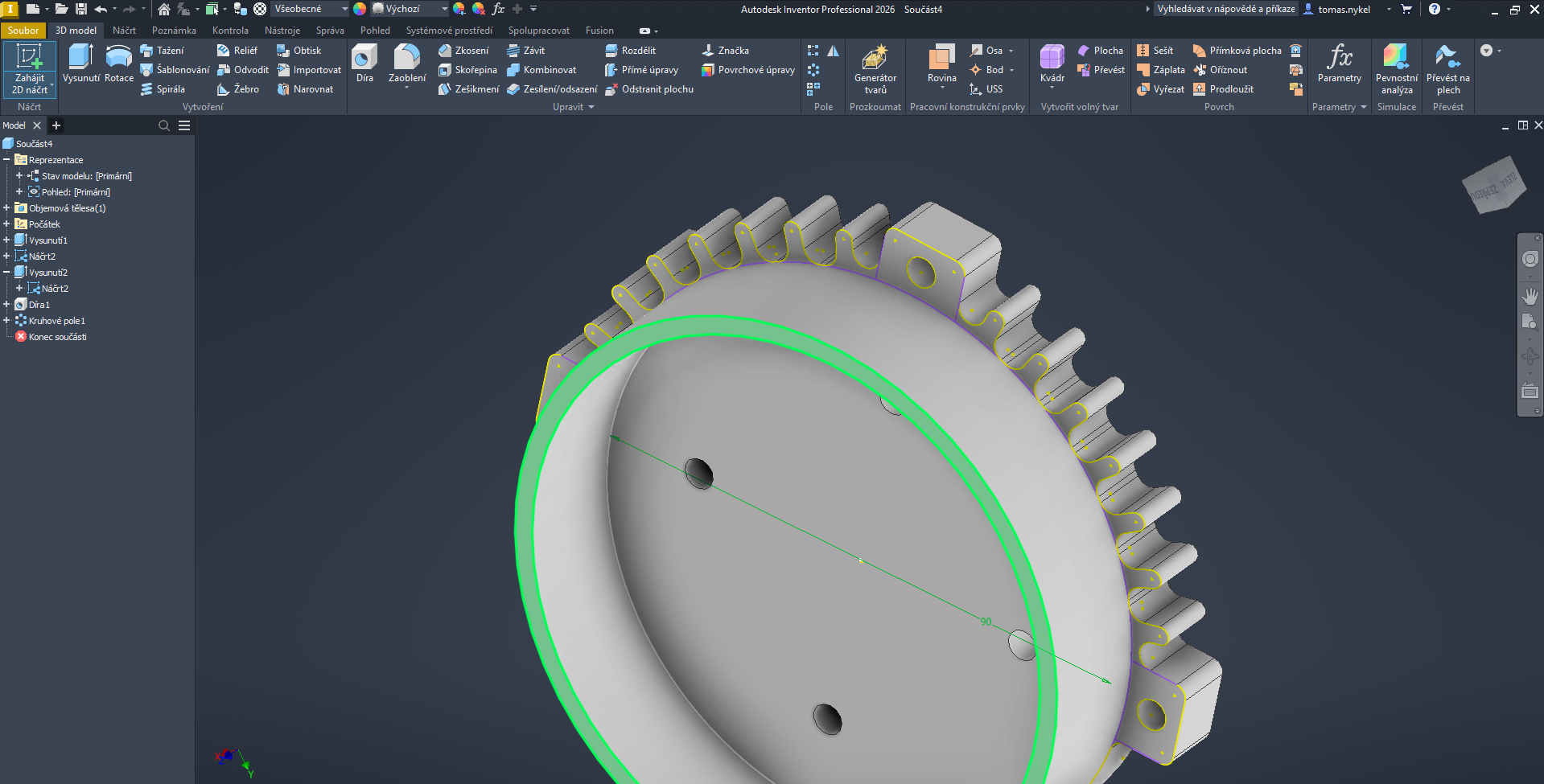 Realistic Industrial Electric Motor Model