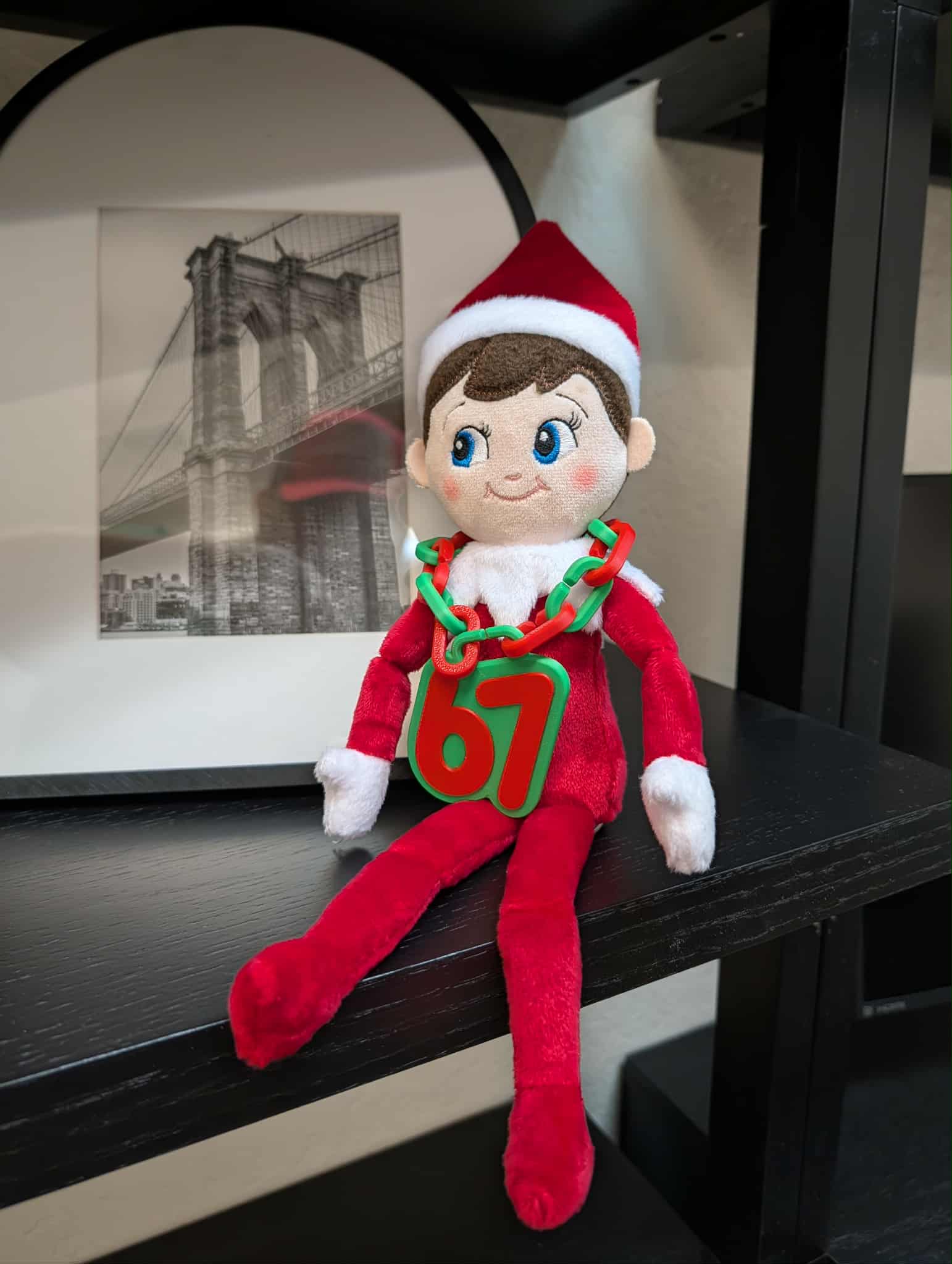 Elf on a shelf 67 hype chain