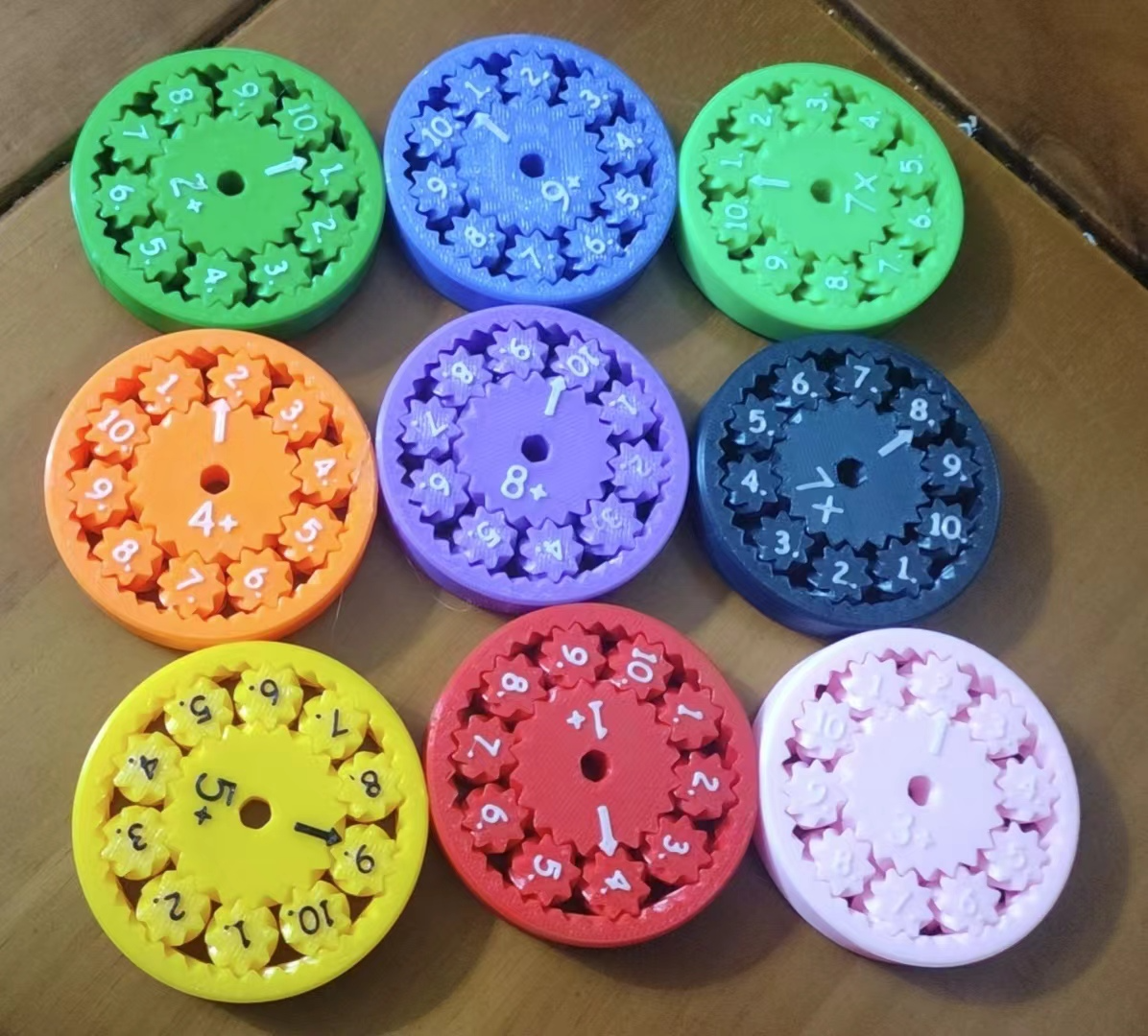 数字乘除法玩具（Digital multiplication and division toys）