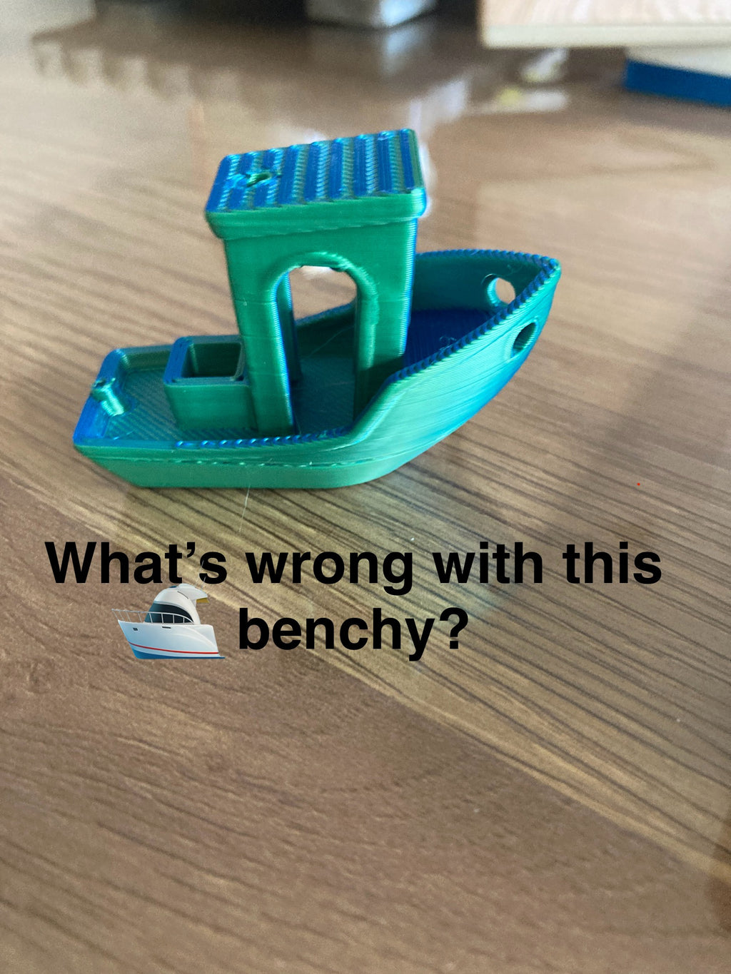 What's wrong with this benchy?