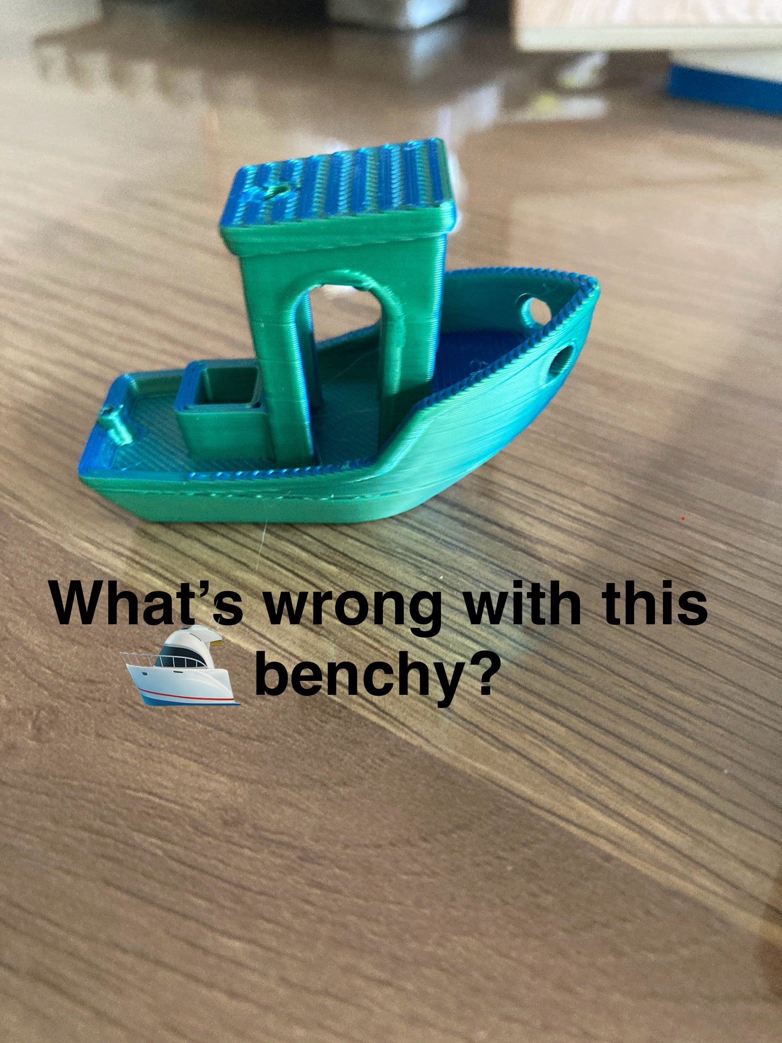 What's wrong with this benchy?