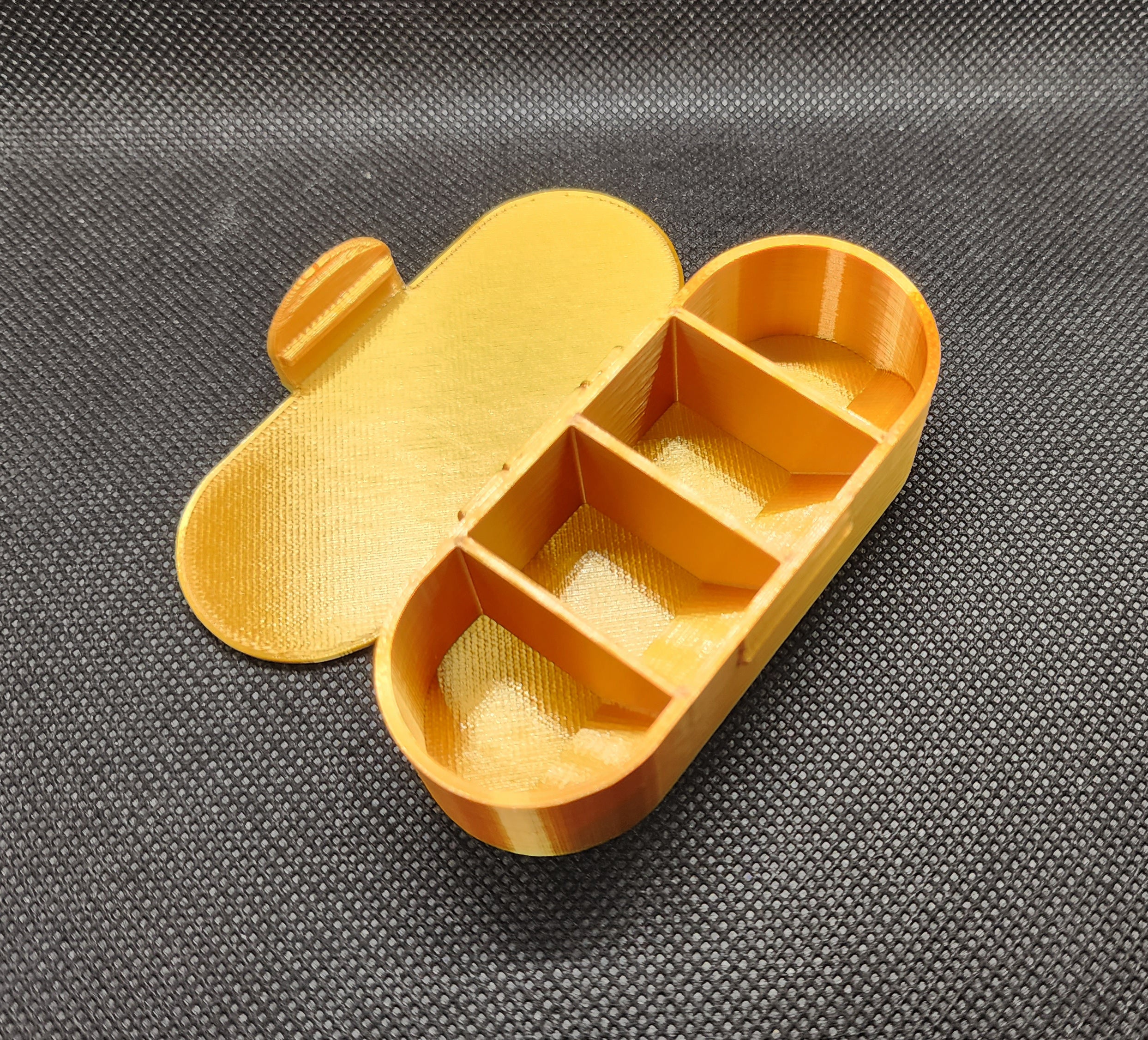 Mini Snap Pill Box - Print in place